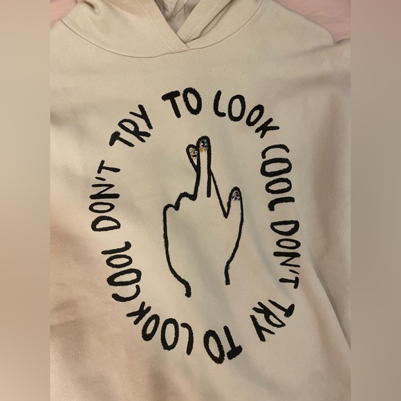 Zara baby pink hoodie - Picture 3 of 3